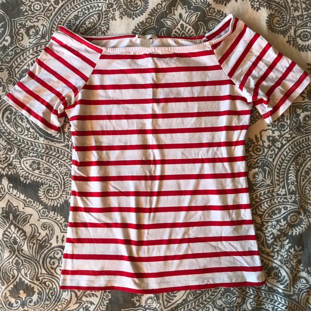 H&M Off the Shoulder Tee